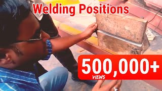 welding positions 1G 2G 3G 4G [upl. by Anitra732]