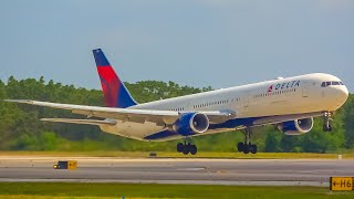 4K Early Morning Plane Spotting at Orlando Intl Airport [upl. by Ardrey603]