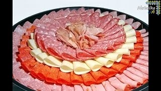 How To Serve Cold Cuts And Meats  20 Ideas [upl. by Laehcym334]