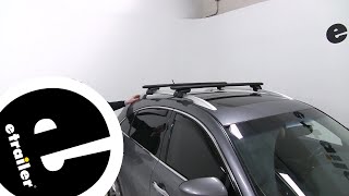 etrailer  HandsOn with the Thule WingBar Evo Roof Rack for Naked Roofs [upl. by Ahsienet]