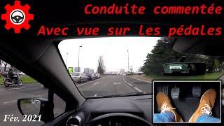 Conduite commentée en ville 3  Lets Go Autoécole [upl. by Lledo162]