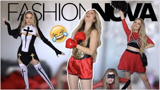 Je TESTE Costumes pour Halloween de chez FASHION NOVA [upl. by Yseulta]