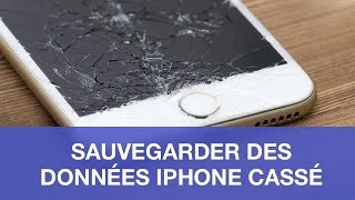 Comment sauvegarder des données iPhone cassé [upl. by Roti664]