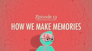 How We Make Memories Crash Course Psychology 13 [upl. by Eidnak583]