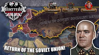 The Soviet Union Strikes Back  HOI4 Kaiserredux Zhukovs Russia [upl. by Raddie]