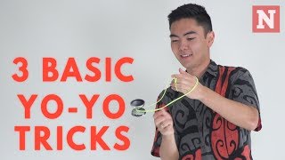 Learn How To Do These 3 Basic YoYo Tricks From Champion Evan Nagao [upl. by Gee757]