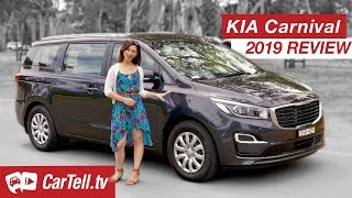 2019 Kia Carnival Review  Australia [upl. by Sirod]