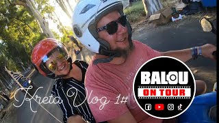 🇬🇷 Mare Monte Beach Club  Georgioupolis Safari Quad Tour  Kreta Vlog 1  Balou on Tour [upl. by Selec]