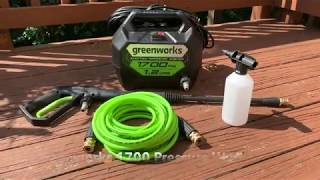 Greenworks Pressure Washer Review [upl. by Janiuszck]