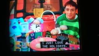 Blues Clues Blues First Holiday Ending Scene [upl. by Chandler]