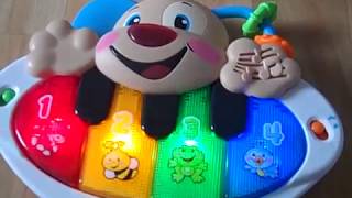 FisherPrice Laugh amp Learn Puppys Piano toy [upl. by Aicena]