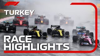 2020 Turkish Grand Prix Race Highlights [upl. by Eldwin]