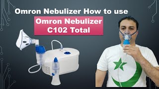 Omron Nebulizer How to use Omron Nebulizer C102 Total [upl. by Paulette]