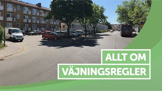 ÖVNINGSKÖR  Lär dig allt om väjningsregler [upl. by Rochemont]