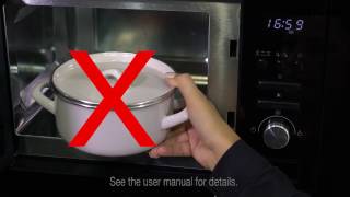 How to use microwave oven [upl. by Yatzeck]