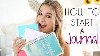 How to Start a Journal Quick  Easy Steps [upl. by Hasin]