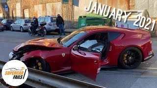 Supercar Fails  Best of January 2021 [upl. by Wiese]