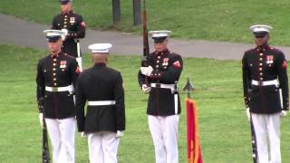 Marine Corps Discipline  Rifle Inspection [upl. by Nekal]