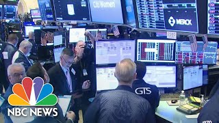 Stock Trading Halted After Markets Plunge At Market Open  NBC News [upl. by Felecia]