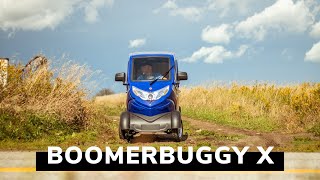 Fully Enclosed Mobility Scooter  Daymak Boomerbuggy X [upl. by Anawit]