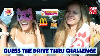 Guess the Drive Thru Challenge  Jacy and Kacy [upl. by Thistle49]