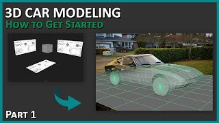 3D Car Modeling  How to Get Started [upl. by Enidanreb737]