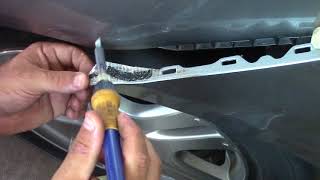 Car Bumper Broken Plastic Tab Repair [upl. by Ittam]