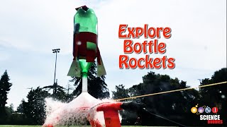 Design and Launch Bottle Rockets  STEM Activity [upl. by Ardelia]