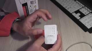 Unboxing Wireless range extender Edimax EW7438RPn film 077 [upl. by Phira887]