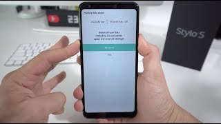 How To Factory Reset LG Stylo 5  Hard Reset [upl. by Lionello729]