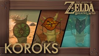 Zelda Breath of the Wild  All Korok Seeds Gerudo Tower Locations 424  462 [upl. by Htrowslle]