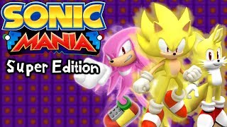 Sonic Mania Mods  Sonic Mania Super Edition All Changed Bosses [upl. by Laird]