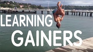 Learning How To Gainer Into Water 20 Minutes Progression [upl. by Ginzburg]