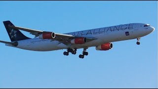 Plane Spotting at Copenhagen Airport  Crosswind landings  Go Around [upl. by Kort]