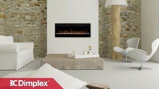 How to Install a Linear Electric Fireplace  Dimplex [upl. by Mokas]