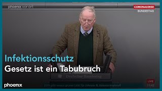 Alexander Gauland AfD zum Infektionsschutzgesetz am 210421 [upl. by Nylde]