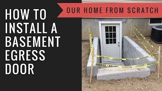 How to Install a Basement Egress [upl. by Abrahan]