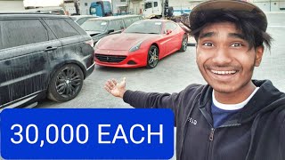 WE BOUGHT 31 ABANDONED SUPERCARS IN DUBAI FERARRISPORSCHE G63S RANGE ROVERS [upl. by Stepha]