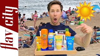 Youre Using Toxic Sunscreen  Safe amp Effective Sunscreens For Summer 2021 [upl. by Nivlad667]