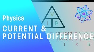 Current amp Potential Difference  Electricity  Physics  FuseSchool [upl. by Ade]