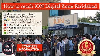 How to reach ION DIGITAL ZONE FARIDABAD SECTOR 20 B BATA CHOWK METRO STATION ADANI GAS LTD 121001 [upl. by Bakki]