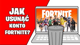 Jak USUNĄĆ konto w Fortnite Jak zlikwidować konto na Epicgames [upl. by Rehportsirhc]