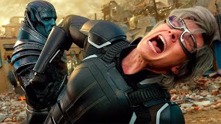 Quicksilver vs Apocalypse  Fight Scene  XMen Apocalypse 2016 Movie Clip HD [upl. by Sola]