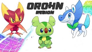 Complete Fakedex  Orohn Fakemon Region  Part 2 [upl. by Las457]