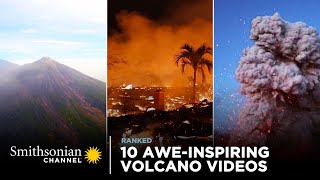 10 AweInspiring Volcano Videos 🌋 Smithsonian Channel [upl. by Asim719]