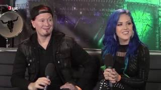 ARCH ENEMY Interview deutsch – Wacken Open Air 2016 20062016 3sat [upl. by Rivy]