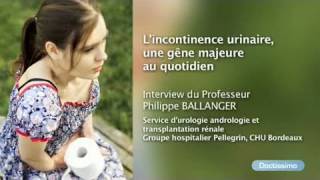 Lincontinence urinaire une gêne majeure au quotidien [upl. by Margo735]