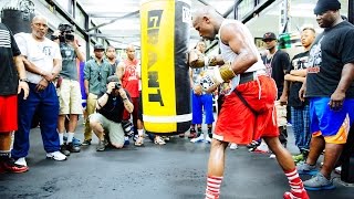 Floyd Mayweather Open Workout  Wednesday August 26 [upl. by Davidoff975]