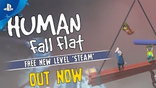 Human Fall Flat  New Free Level Steam  PS4 [upl. by Romeu]