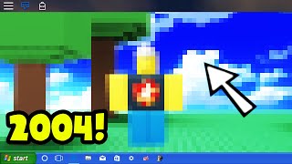 Playing The First Roblox Game Ever 2004 [upl. by Nagaem422]